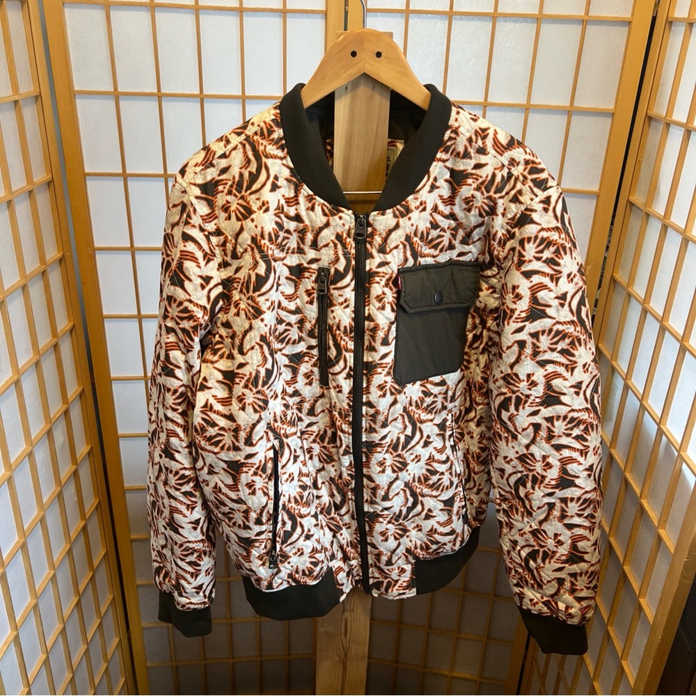 Levi's Black and Orange Jacket